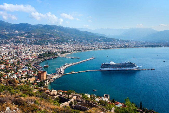 Vliegtickets met hotels in Alanya Turkish Airlines D-reizen