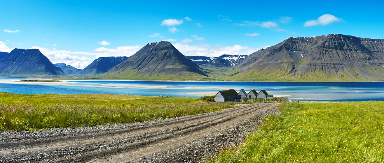 Langs het water en de gletsjers in IJsland