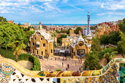 Park Güell in Barcelona