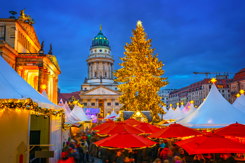 Kerstmarkt in Berlijn tijdens een stedentrip december