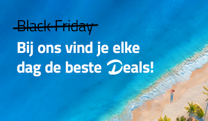 Black Friday Deals bij D-reizen