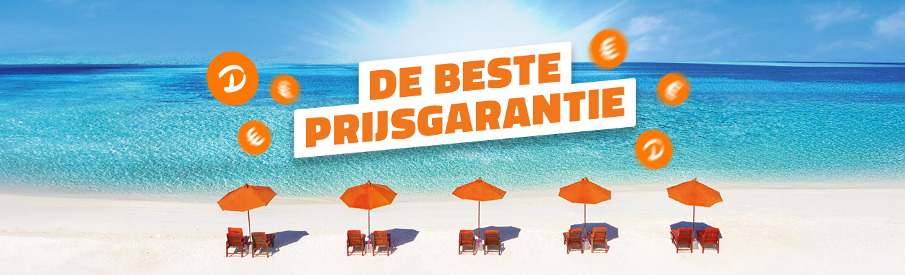 De beste prijsgarantie op het strand met ligbedjes