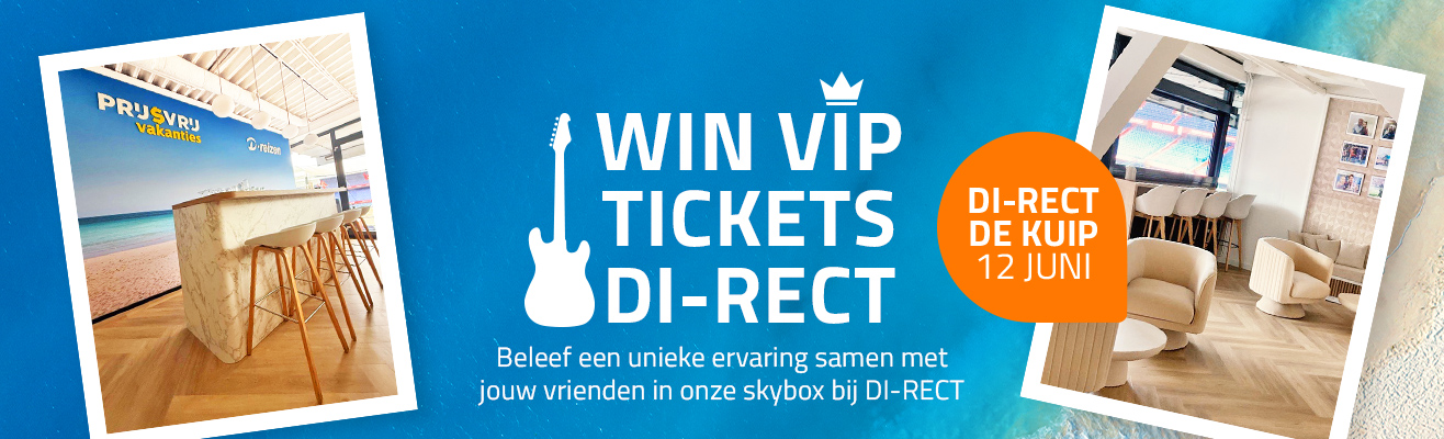 Win VIP tickets voor DI-RECT in de Kuip bij D-reizen