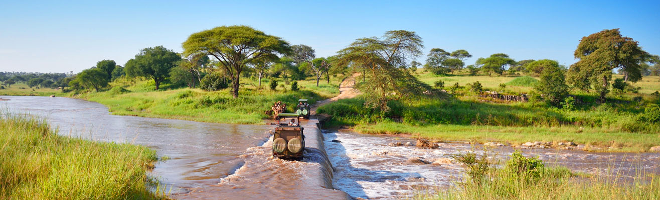 Jeep in Tanzania