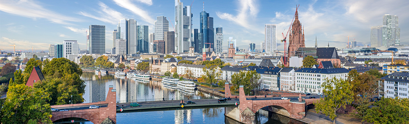 Alle vliegtickets naar Frankfurt bij D-reizen