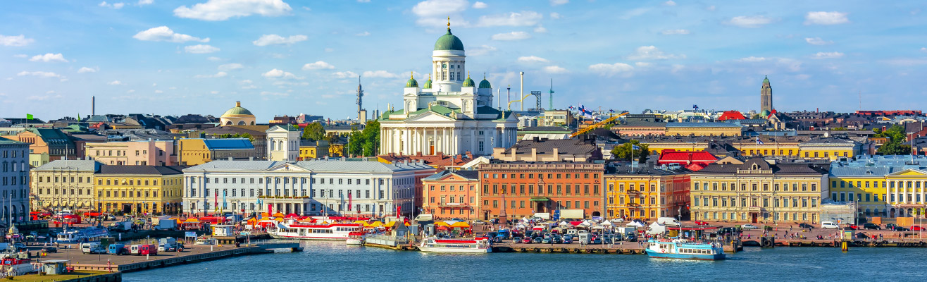 Alle vliegtickets naar Helsinki bij D-reizen