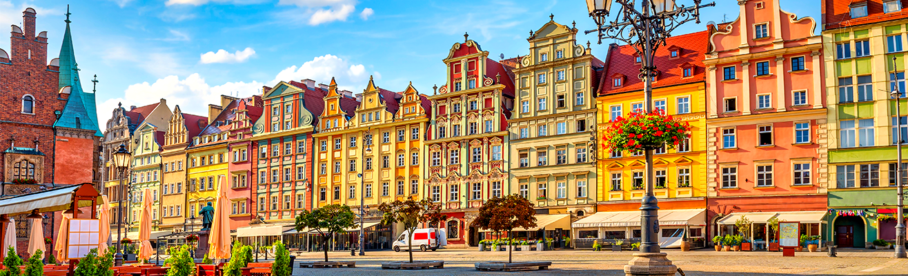 Alle vliegtickets naar Polen D-reizen