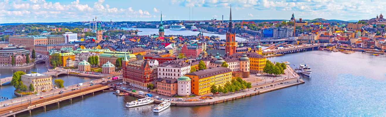 Alle vliegtickets naar Stockholm D-reizen