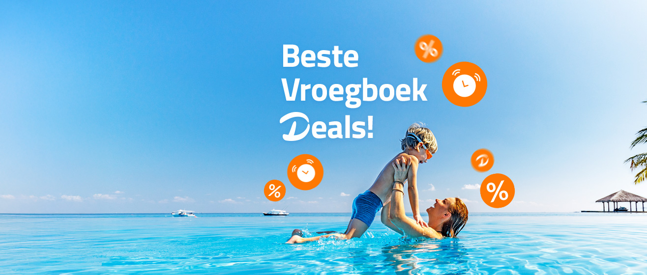 De Beste Vroegboek Deals boek je bij D-reizen!