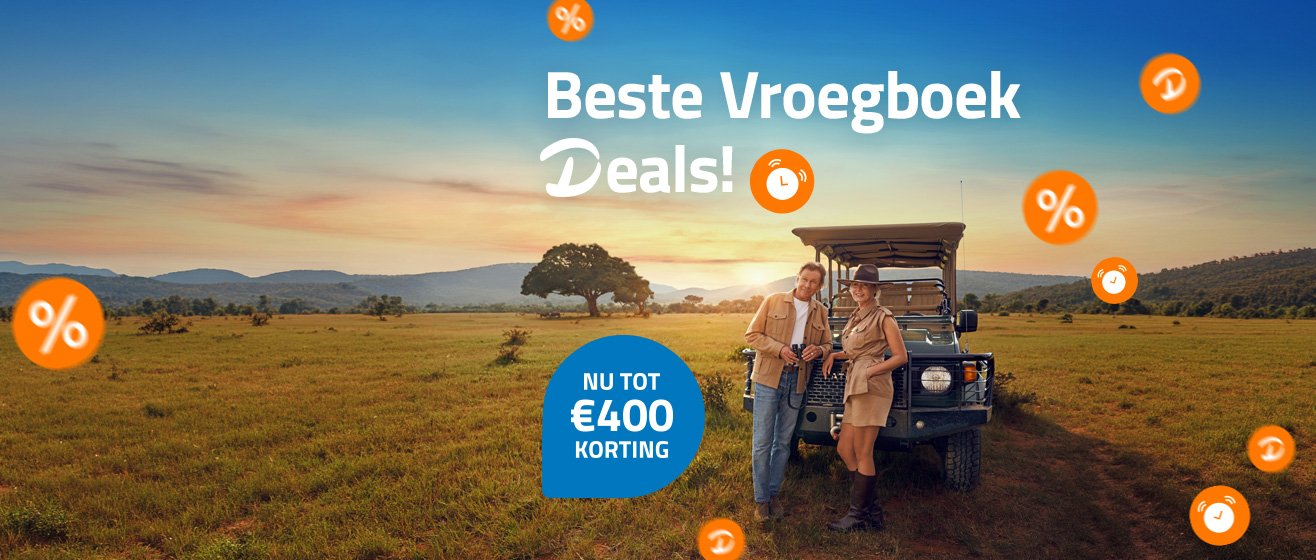 De Beste Vroegboek Deals boek je bij D-reizen!