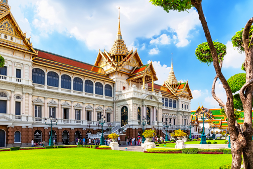 Paleis in Bangkok, Thailand in november