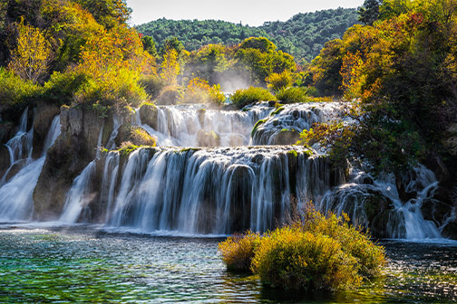 Krk en Krka in top 10 mooiste plekken Kroatië