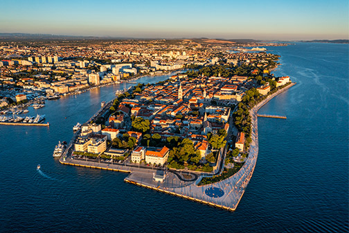 Zadar in top 10 mooiste plekken Kroatië