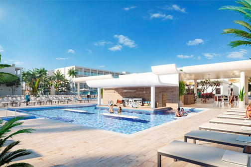 Zwembadbar bij RIU Palace Phuket